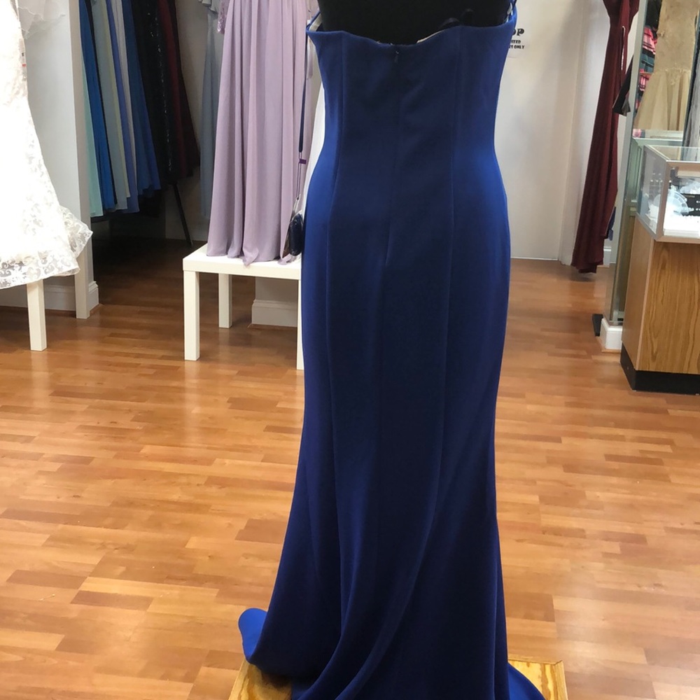 Royal blue bridesmaid dress - Picture 4 of 8